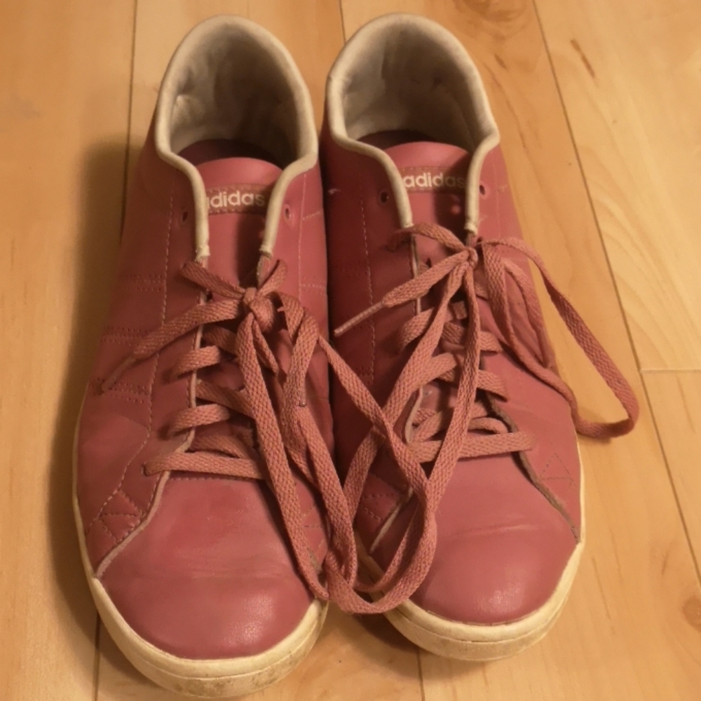 Dusty rose adidas sneakers